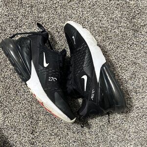 Nike Air Max 270 Black and White Sneakers